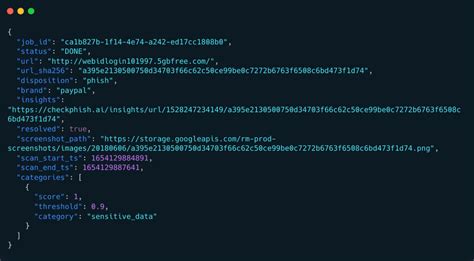 checkphish|Phishing Detection API .